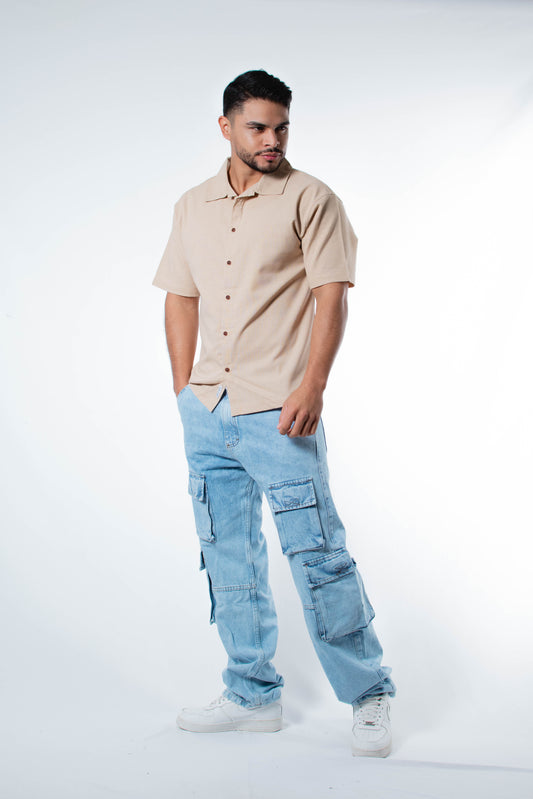 Multi cargo jeans